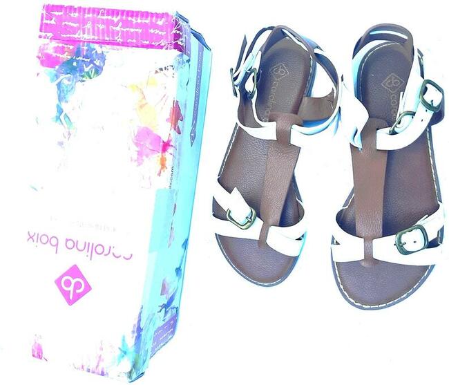 36 sandały damskie Carolina Boix skóra naturalna