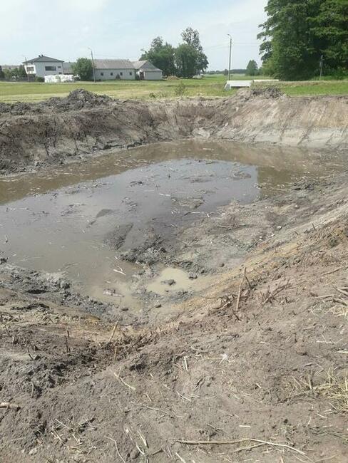 Usługi koparką wykopy roboty ziemne