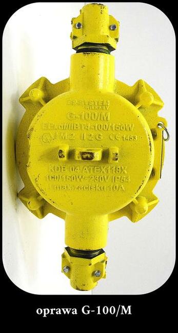 Oprawa ośietleniowa G-100/M ES-System Wilkasy EExdI/IIBT4-1