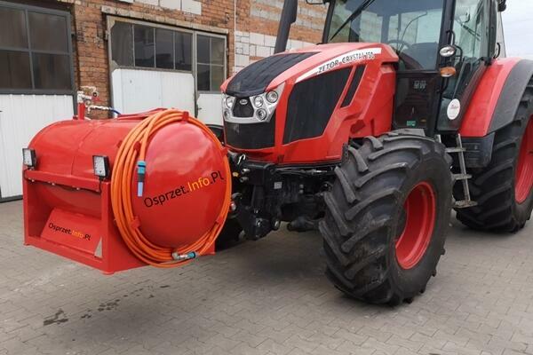 Balast do ciągnika 1000L - zbiornik p-poż, myjka - 3w1