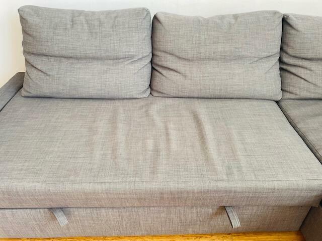 narożnik z funkcją spania IKEA FRIHETEN, używany