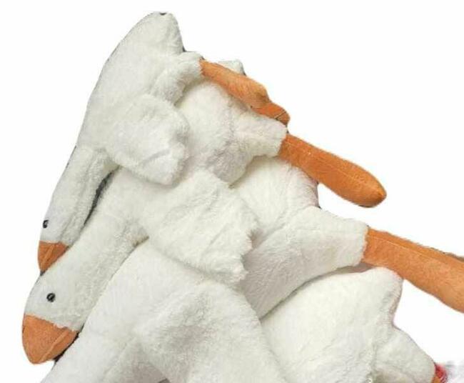 NOWA Gęś Pluszak Pipa hit sezonu 160 cm też inne dł