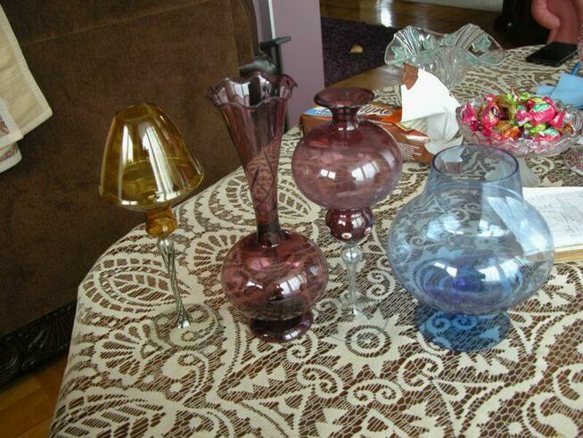 szkło - szkiełka wazoniki