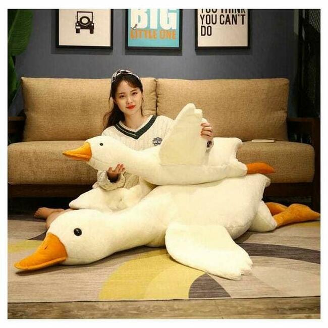 NOWA Gęś Pluszak Pipa hit sezonu 130 cm też inne dł