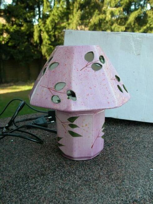 lampka jak świecznik- lampion