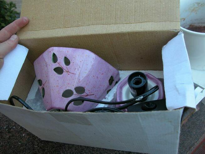 lampka jak świecznik- lampion