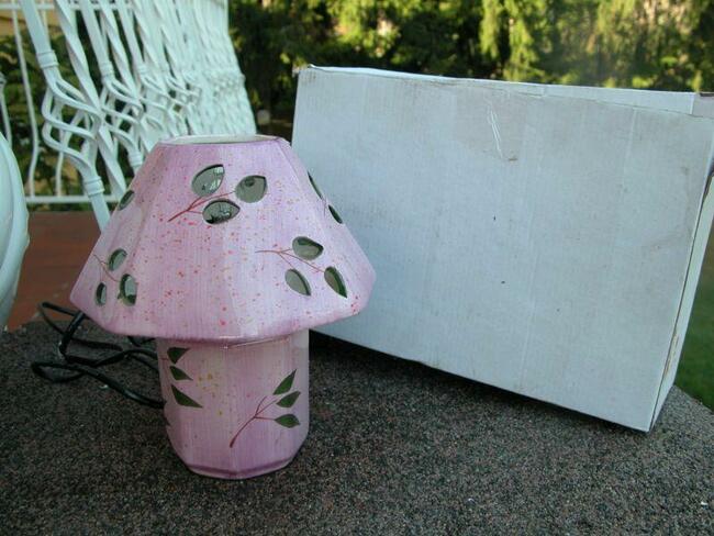 lampka jak świecznik- lampion