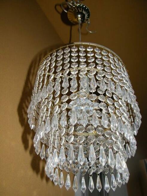 żyrandol kaskadowy śliczny dla dziewczynki do pokoju