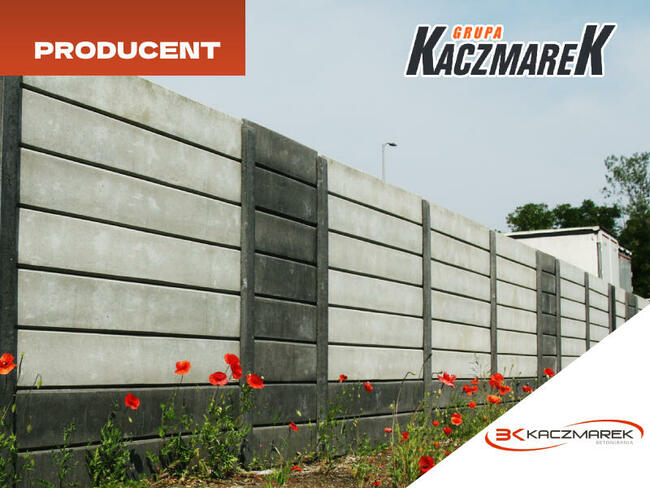 Nowoczesne Ogrodzenia Betonowe |Montaż|TRANSPORT|Producent