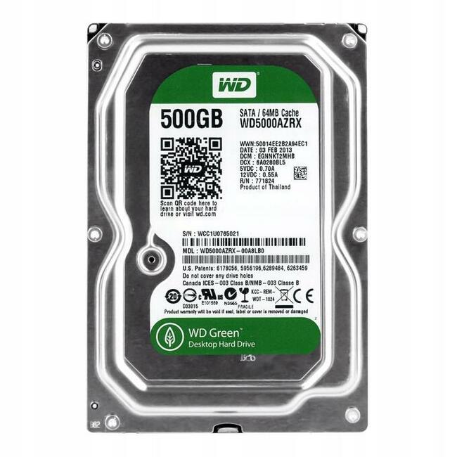 dysk twardy 500gb