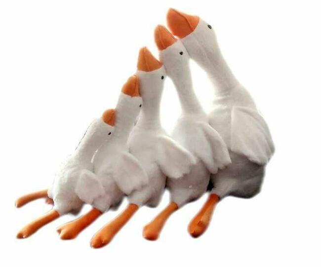 NOWA Gęś Pluszak Pipa hit sezonu 130 cm też inne dł