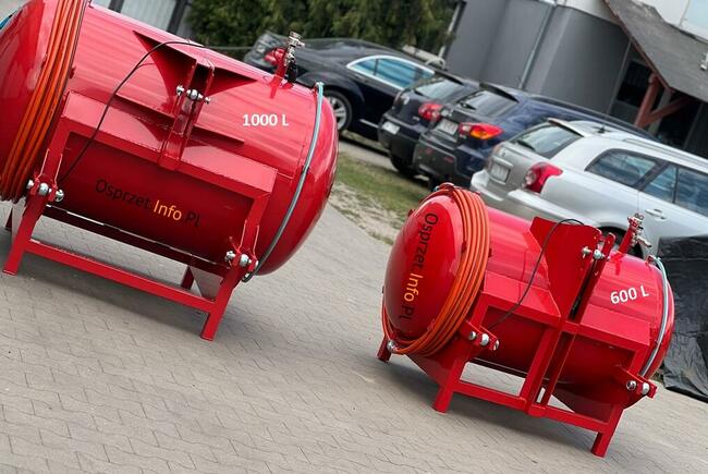 Balast do ciągnika 1000L - zbiornik p-poż, myjka - 3w1