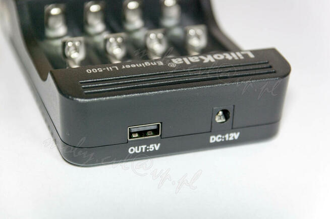 Ładowarka Liitokala Lii-500, 4 banki Li-Ion/AA/AAA +Zasilacz