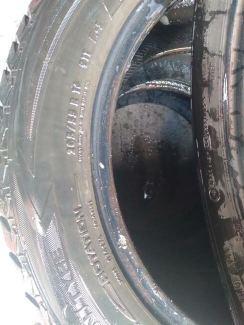 opony 205/55/16 r uniroal 4 sztuki 91 H BIEŻNIK OK 6 MM