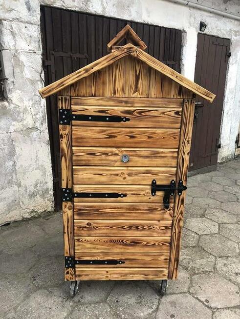 Wędzarnia drewniana stoker ogrodowa różne modele