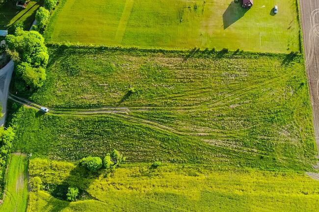 Działki tylko 30m od jeziora Sunowo - piękny widok