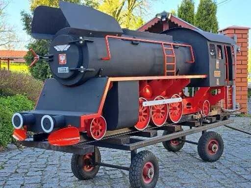 Grill i wędzarnia Lokomotywa 3,8 m tylko 7500 zł