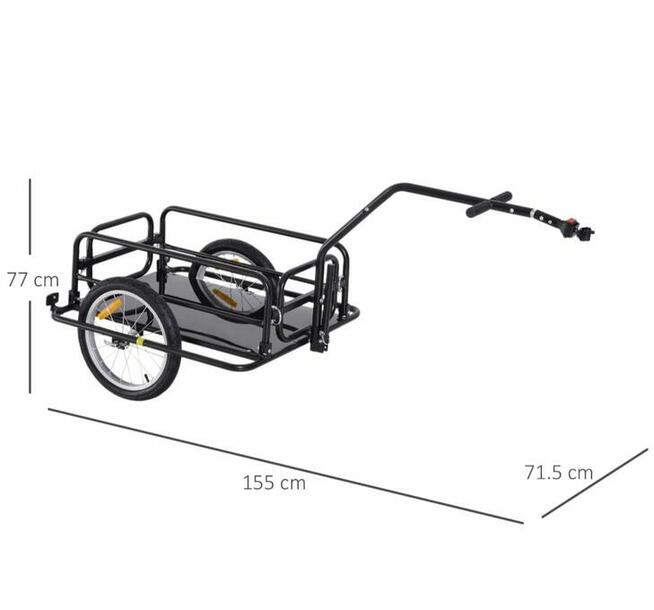PRZYCZEPA TRANSPORTOWA ROWEROWA