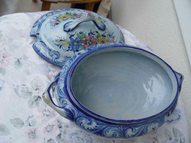 kolekcja stara sygnowana waza ręcznie malowana