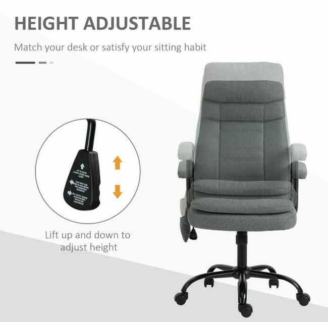 Krzesło biurowe z masażem