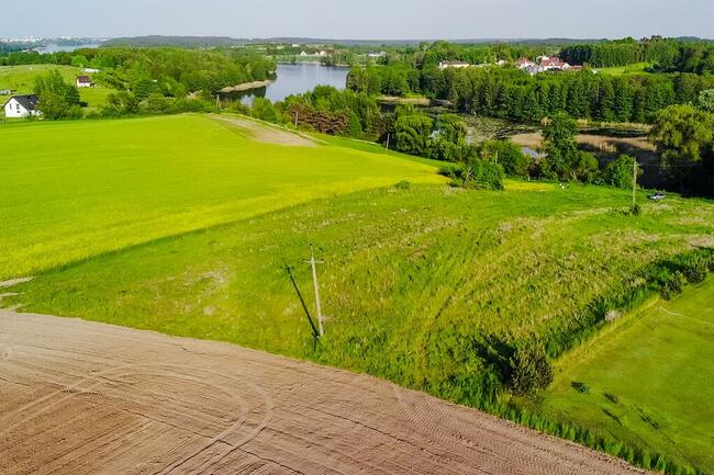 Działki tylko 30m od jeziora Sunowo - piękny widok