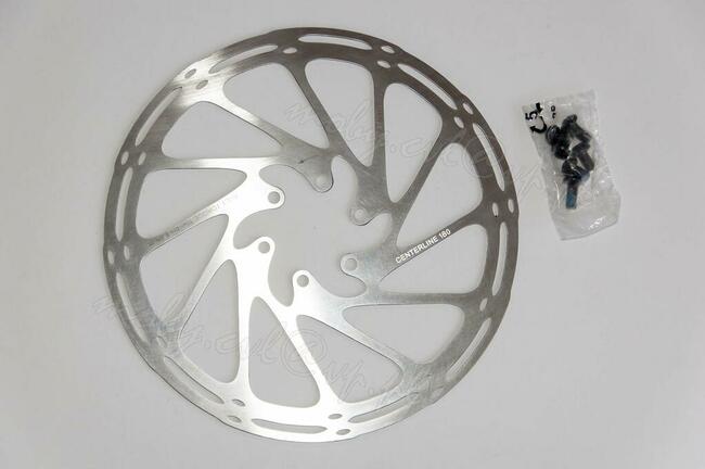 Nowa tarcza hamulcowa SRAM Centerline 180 mm (+ śrubki)