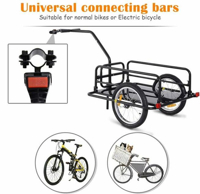 PRZYCZEPA TRANSPORTOWA ROWEROWA