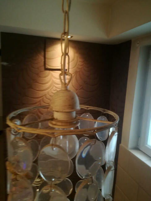 Lampa atrakcyjna retro wisząca sufitowa