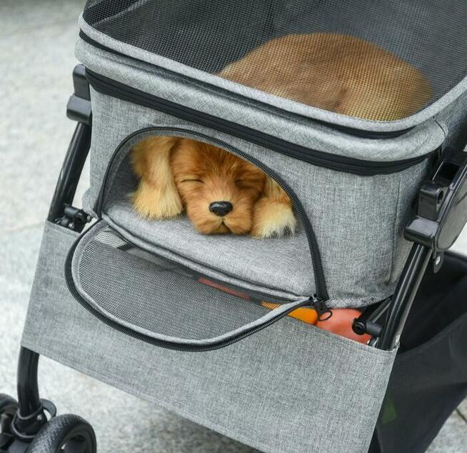 Wózek dla zwierząt wózek dla psa wózek dla kota z czterema k