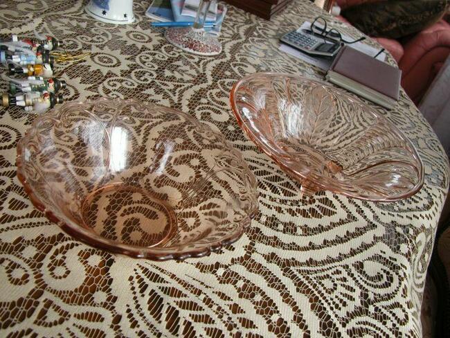 półmisek szklany 2 sztuki