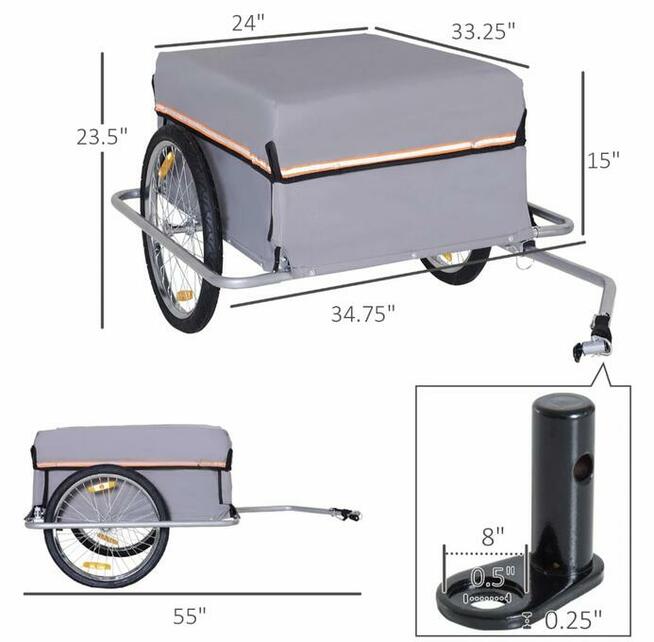 Przyczepa towarowa przyczepa transportowa przyczepa