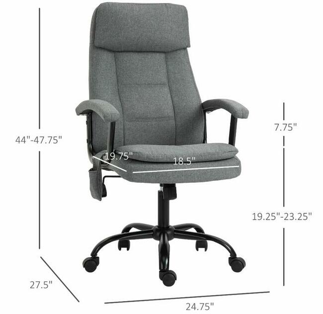 Krzesło biurowe z masażem