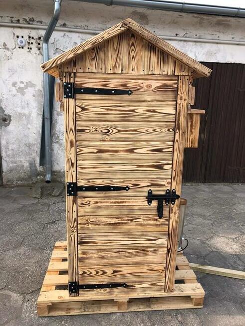 Wędzarnia drewniana stoker ogrodowa różne modele