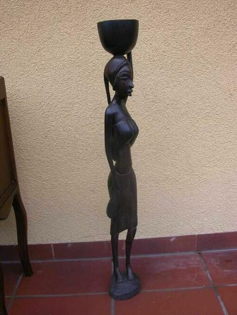 drewniana figurka rzeźba 75cm