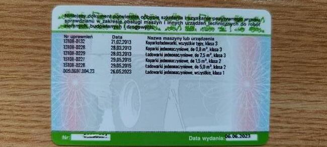 pracy dorywczej - KIEROWCA / operator