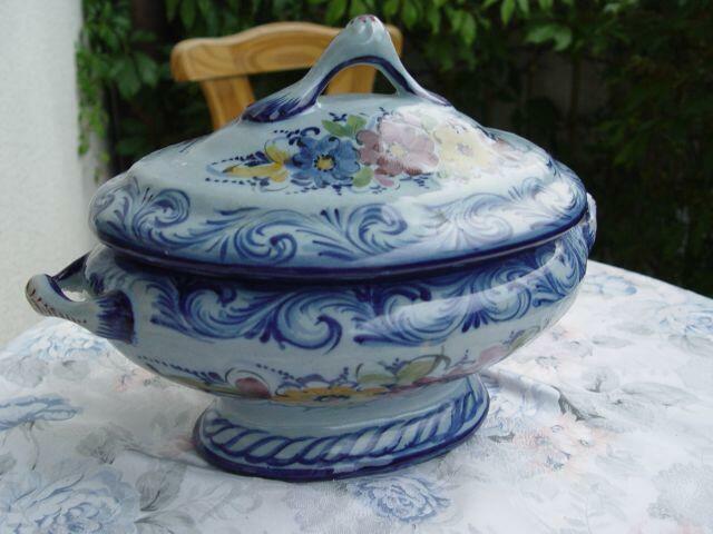 kolekcja stara sygnowana waza ręcznie malowana