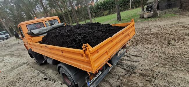 Czarnoziem, czarna ziemia na ogród Warszawa Otwock Karczew