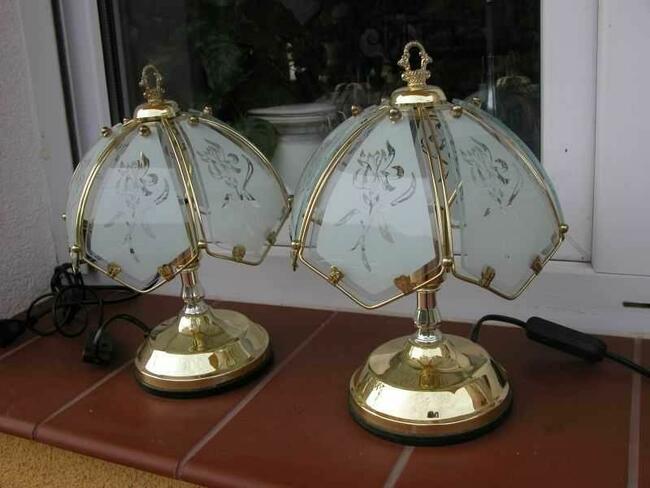 lampki/ lampy z szybkami