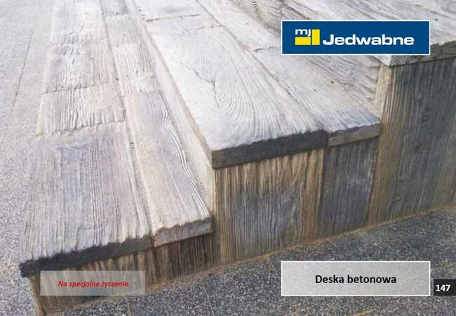 Deska betonowa - na taras, chodnik | Kar-Group Ełk