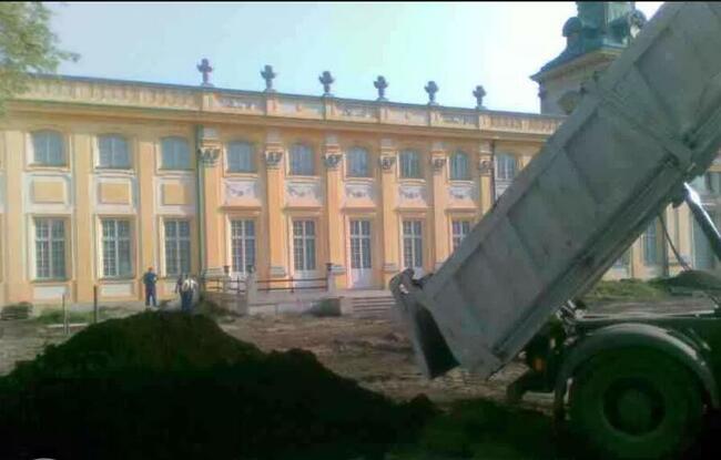 Czarnoziem, czarna ziemia na ogród Warszawa Otwock Karczew