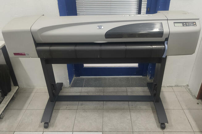 Ploter HP DesignJet 500 42 cale drukujący projekty CAD A0 F-