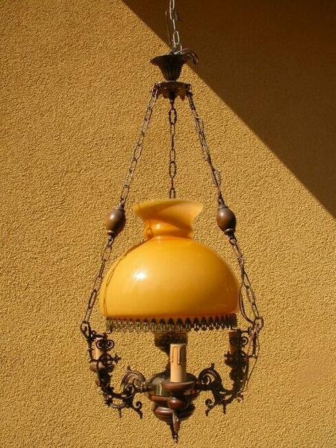 żyrandol - lampa ala nafta wyjątkowej urody