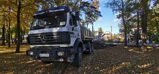 Czarnoziem, czarna ziemia na ogród Warszawa Otwock Karczew