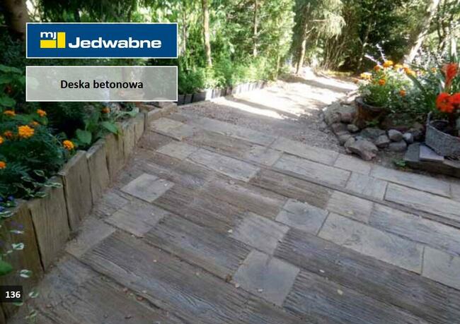 Deska betonowa - na taras, chodnik | Kar-Group Ełk
