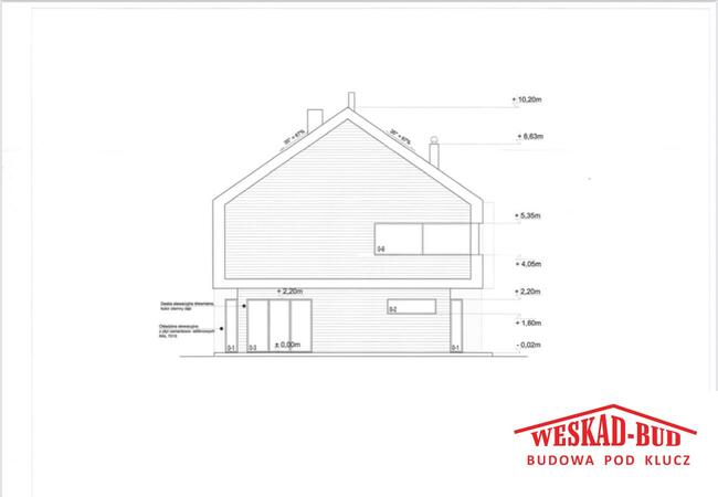 Dom Choszczówka Stojecka gm. Dębe Wielkie