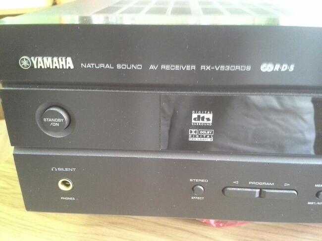 Amplituner Yamaha RX V530 RDS, pilot i instrukcja, stan bdb