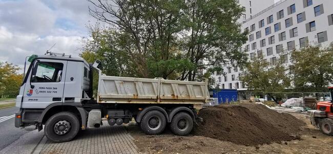Czarnoziem, czarna ziemia na ogród Warszawa Otwock Karczew