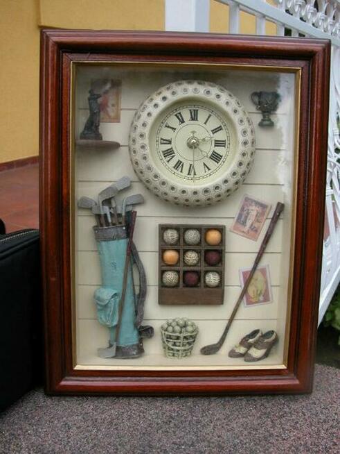 obraz zegar o wymiarach 40/31cm