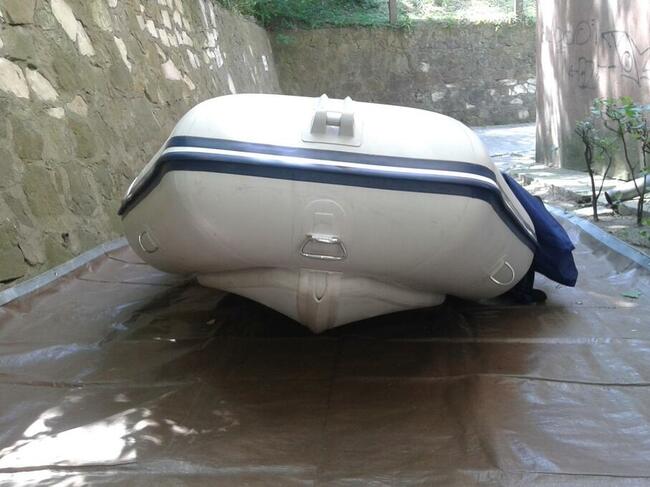 ponton HONDA honwave T38 IE3 koła transportowe daszek bimini