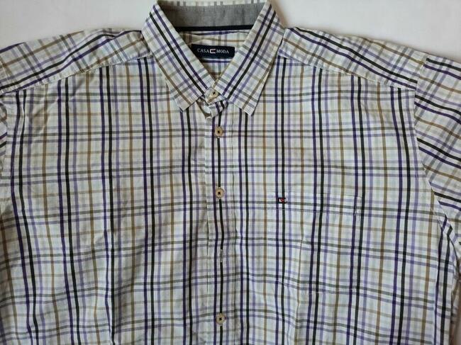 Duża koszula krótki rękaw 2XL Casa Moda